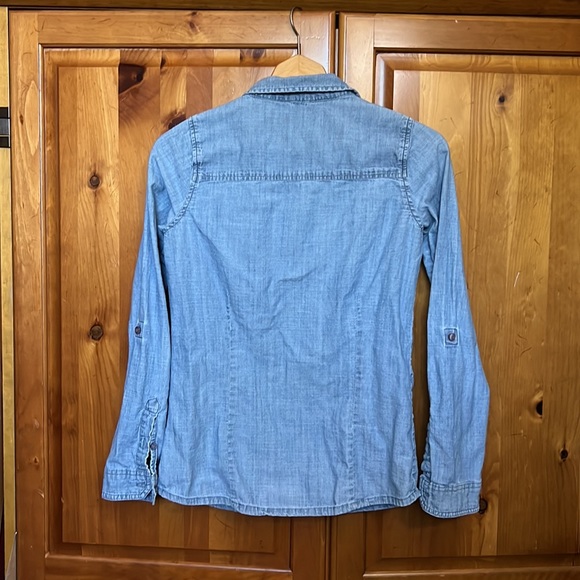 Fossil Denim Long Sleeve Button Down - Picture 3 of 4
